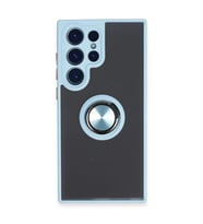 Galaxy S23 Kılıf Montreal Yüzüklü Kapak - Buz Mi