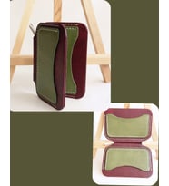 Premium Hakiki Deri Özel Tasarım Minimalist Çok Fonksiyonlu Kartlık & Cüzdan - Unisex DRC40