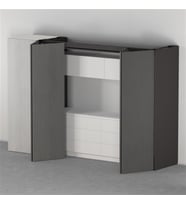Blum Revego Duo + Duo Çift Kapak Açılır ve İçeri Kayar Kapak Sistemi
