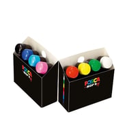 Uniball Posca Mop r Su Bazlı Markör Boya Seti 3.0-19.0Mm 8Li
