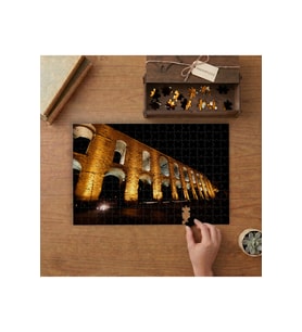 Bozdoğan Su Kemeri - İstanbul Tasarımı 240 parça Ahşap Puzzle Ahşap Kutuda MP04211