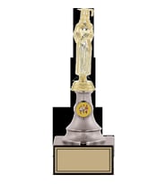 ODAK KUPA - Figürlü Kupalar - Mezuniyet Kadın Figürlü Kupalar FG-010 B - 27 cm