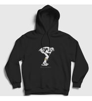 Presmono Unisex Siyah Chino Moreno Deftones Kapüşonlu Sweatshirt 138543tt