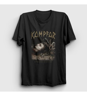 Presmono Unisex Siyah Ofidians Manifest Kampfar T-Shirt 424470tt