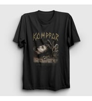 Presmono Unisex Siyah Ofidians Manifest Kampfar T-Shirt 424470tt