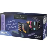 FABER CASTELL TEXTLINER 46 MASA ÜSTÜ FOSFORLU KALEM SETİ 16'LI