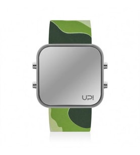UPWATCH LED GREY&GREEN CAMOUFLAGE UNİSEX KOL SAATİ