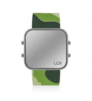 UPWATCH LED GREY&GREEN CAMOUFLAGE UNİSEX KOL SAATİ