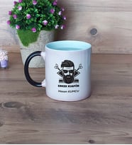Erkek Kuaförü Kupa Bardak Sihirli Kuaförler Günü Hediyesi