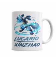 Pokemon Go Pikachu Lucario  Kupa Bardak Porselen