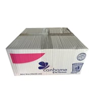 Canhome Beyaz Mini Küçük Boy 40x50 Cm. 30 Litre Çöp Torbası Poşeti - 40 Adetlik 50 Rulo - Koli (Mavi)