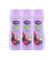 DuruDuru Organic Fruits Kırmızı Meyveler Duş Jeli 3 X 450 ml