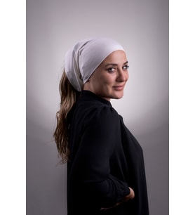 Krem Pratik Hazır Geçmeli İç Bone Viskon Kumaş Dikişsiz Boru Bone 3006_40