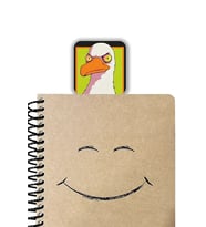 Sinirli Martı Kitap Ayracı