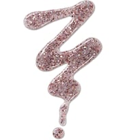 Glitter Yarı Transparan & Parlak Bitişli Simli Oje