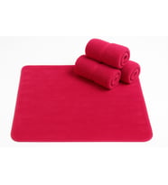 Kedi Köpek Yıkanabilir Taşınabilir Peluş Uyku Battaniyesi (Fuşya-Pembe)