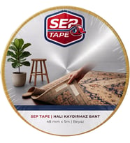 Kaydırmaz Bant, Halı Yapıştırıcı Bant 5 metre uzunluk x 48 mm genişlik