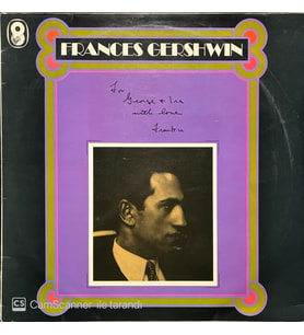 Frances Gershwin LP Plak (Karışık)
