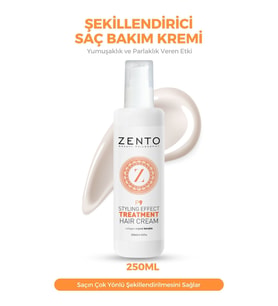 Zento Beauty Phılosophy Stylıng Effect Treatment Haır Cream P9 250 ml