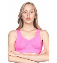 NEON FUŞYA MI Emay 4001 Soft Sporcu Büstiyer