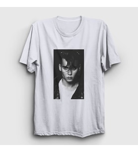 Presmono Unisex Beyaz Young V2 Johnny Depp T-Shirt 354900tt (Beyaz)