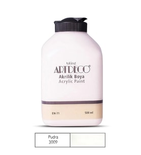 ARTDECO 070L-3009 AKRİLİK BOYA 500 ML. PUDRA