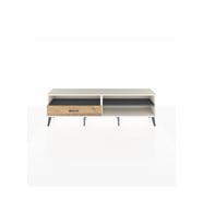 Arges TV Ünitesi 2 Raflı Tek Çekmeceli  176x30x51 Aytaşı-Antrasit/Çam