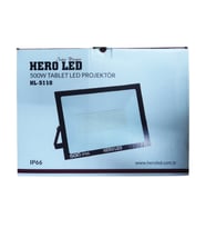HERO LED 500 WATT LED PROJEKTÖR SPOT DIŞ MEKAN BEYAZ