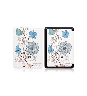 Amazon Kindle Paperwhite 4 E-Kitap Okuyucu Kılıfı çiçekli