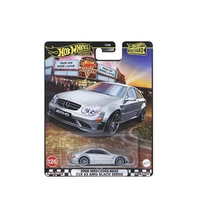 Hot Wheels Premium Boulevard 2008 Mercedes-Benz Clk 63 Amg Black Series