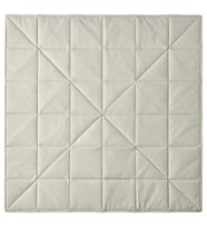 Oyun Matı-Saklama Kutusu, Bej, 120x120 cm