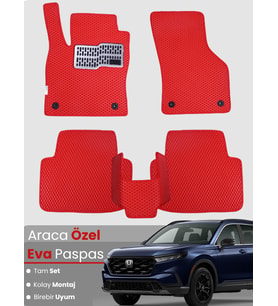 HONDA CRV 5 (2018-2024) Uyumlu EVA Paspas Tam Set–Araca Özel,Kolay Montaj,Su Geçirmez
