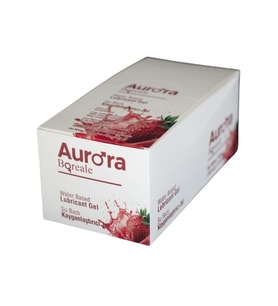 Aurora Boreale 100 Lü 5 Ml Şase Çilekli Kayganlaştırıcı