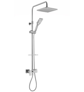 ECA Natura Teleskobik Kolonlu Duş Bataryası 102154038 (Krom)