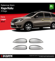 Dacia Logan Uyumlu Mcv Krom Kapı Kolu 4 Kapı 2013-2020 (Karışık)