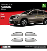 Dacia Logan Uyumlu Mcv Krom Kapı Kolu 4 Kapı 2013-2020