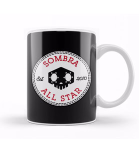 Sombra Overwatch All Star Converse Kupa Bardak Porselen