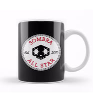 Sombra Overwatch All Star Converse Kupa Bardak Porselen