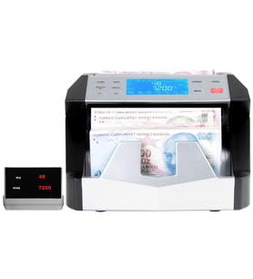 Sigma SC8520B Karışık Para Sayma Makinesi - TL Karışık,  Euro ve Usd Adet Sayım - Sahte Para Yakalama - Müşteri Ekranı