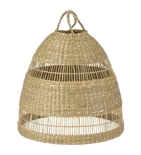 Sarkıt Lamba Abajur Başlığı, Deniz Sazı, 36 cm