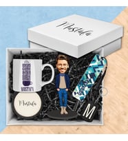 Motto Gift Erkeklere Özel Tasarım Karikatür Biblolu Hediye Kutusu 112988