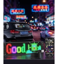 RGB Kayan Yazı LED Panel Telefon Kontrollü Animasyonlu Akıllı Ekran