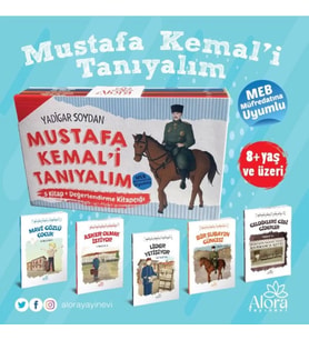 Atatürk- Mustafa Kemali Tanıyalım (Renkli -5 Kitap)