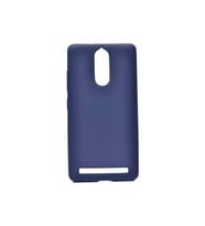 Lenovo K5 Note Uyumlu Kılıf Zore Premier Silikon Kapak (Lacivert)
