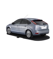 Ford Focus 2 Krom Cam Çıtası 4 Prç 2005-2011