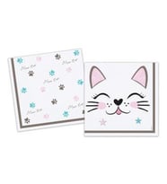 Kağıt peçete mıss cat 33x33cm pk:16-
