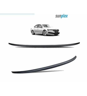 Skoda Superb Spoiler Piano Black 2015-2019 arası modellere uyumlu Sunplex