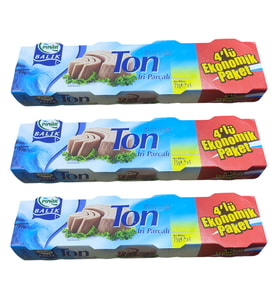 Pınar Ton Balık 4x75 gr x 3 Adet