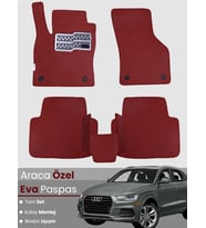AUDİ Q3 (2011-2018) Uyumlu EVA Paspas Tam Set–Araca Özel,Su Geçirmez,Hızlı ve Kolay Montaj