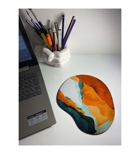 Illustrrator Çizim Bilek Destekli Mouse Pad